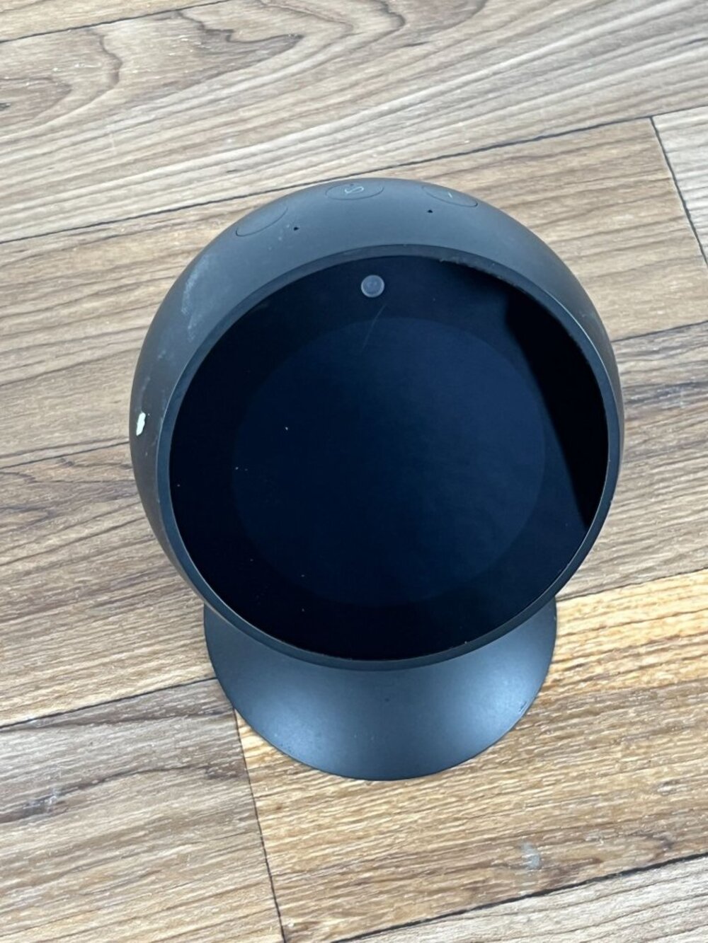 Amazon Echo Spot Smart Alarm Clock W/ Alexa Black VN94DQ Tested No Power Supply